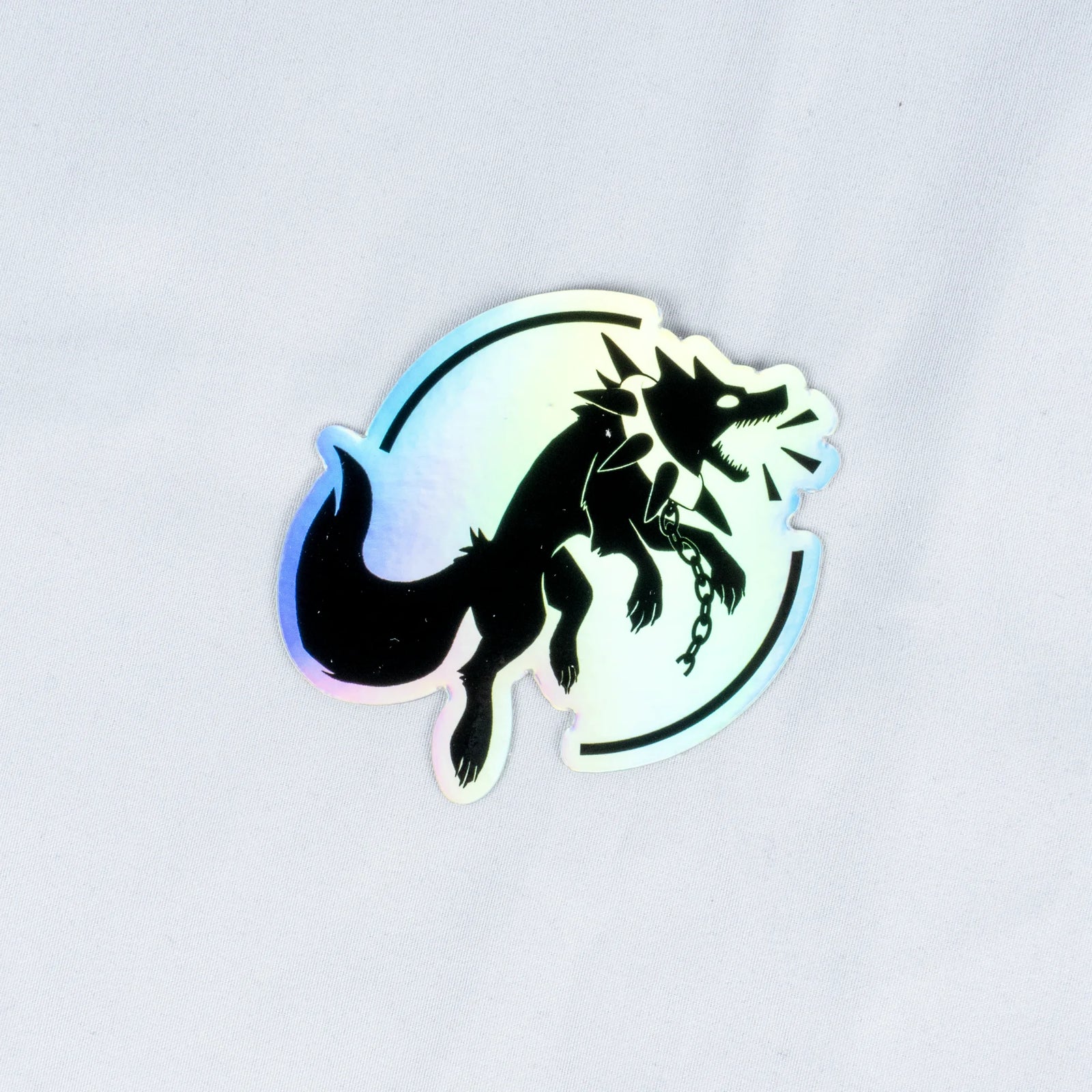 Chain Wolf Sticker