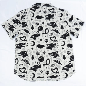 Wolf Night Button-up Shirt